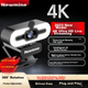 Веб-камера Newmine NM13 4K Ultra HD с функцией Beauty, микрофоном и автофокусом Black - изображение 2