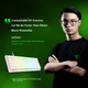 Клавіатура дротова Razer Huntsman V3 Pro Mini USB White - зображення 7