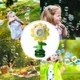 Мыльные пузыри Flower Bubble Machine Bambi BJC-5A(Bear-Yellow) со светом - изображение 5