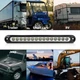 Светодиодная тормозная панель UPXSXT 2 шт. 15 LED, 12–24 В, Габаритный светодиодный фонарь Белый, Водонепроницаемый - изображение 7