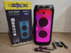 Портативная акустическая колонка ZXX 100Вт Bluetooth караоке с 2 микрофонами FM USB SD аккумуляторная - изображение 2