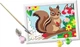 Malowanie po numerach Ravensburger CreArt Wiewiórka 12023251 (4005555232513) - obraz 3