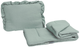 Komplet do wózka Sensillo Muslin poduszka + koc khaki (5908310395494) - obraz 1