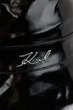 Жіноча чорна панама SIGNATURE Karl Lagerfeld OS 236W3417 - изображение 4