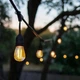 Садова гірлянда 15м з 15 LED-лампами E27 - декоративне освітлення для саду, тераси, балкона, SuperLED - зображення 12