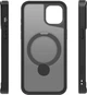 Чохол Etteri Matt Mag Ring для Apple iPhone 13 Black (5906961960382) - зображення 4