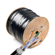 Витая пара CAT5e UTP Одескабель 305 м медная CU черный интернет кабель для улицы и камер - изображение 4