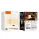 Портативний LED нічник-годинник Hoco HX15 Smart Clock Night Light з акумулятором 1200 mAh настільний світильник 3 режими освітлення білий - зображення 4