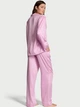 Пижама Victoria's Secret Signature Satin Heart Long Pajama Set (размер S) - изображение 3