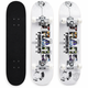 Скейтборд дерев'яний SP-Sport Skateboard Transformers 8413-3 розмір 78х20см White-Black - зображення 1
