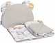 Комплект для коляски Sensillo Muslin подушка + ковдра сірий (5908310399188) - зображення 1
