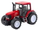Zabawka LEAN Toys Traktor Rolniczy Farmerski Z Zieloną Przyczepą i Sianem 62 cm Czerwona (5905991058571) - obraz 2