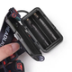 Ліхтар налобний потужний акумуляторний з ZOOM USB +2x18650 для риболовлі W688A-TG (см11789) - зображення 6