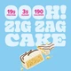 Протеиновый батончик Pure Protein Zig Zag Cake 50г - изображение 3