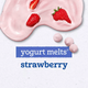 Дитячі йогуртові снеки Gerber Yogurt Melts Полуниця, сублімовані, з 8 місяців, 28 г - зображення 3