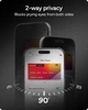 Защитное стекло FIBRA Prem Privacy Антишпион для Apple iPhone 13 Black - изображение 6
