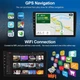 Штатная автомагнитола Podofo для Honda Accord 2003-2007 / 10.1" / Сенсорная / 2/64Гб / Android 13 / Apple CarPlay / Android Auto / Bluetooth / WI-FI / GPS / USB 10060912811111 b4 - изображение 3