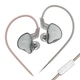 KZ EDCX White (з мікрофоном) – In-Ear Monitor навушники з 10-мм динамічним драйвером для Hi-Fi звуку - зображення 1