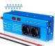 Інвертор Foval 3000W 12-220V чистий синус, перетворювач напруги з 12В у 220В - зображення 1