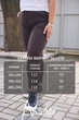 Женские спортивные брюки из трикотажа двунитка демисезонные Aksan 22.1530 50(2xl) коричневий - изображение 6