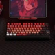 Набор PBT кейкапов Evangelion Unit-02 Asuka Langley Edition для механических клавиатур, MX стем, 122 клавиш, OEM, Dye-sublimation - изображение 2