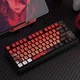 Набор PBT кейкапов Evangelion Unit-02 Asuka Langley Edition для механических клавиатур, MX стем, 122 клавиш, OEM, Dye-sublimation - изображение 5