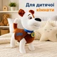 Мягкая интерактивная игрушка «Пес Патрон» 35 см, лает — плюшевая собака со звуком, герой ГСЧС для детей от 3 л - изображение 5