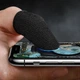 Напальчники для гри на телефоні BOROFONE BG1 Superconducting fiber mobile game finger cots (carbon fiber) Black - изображение 9