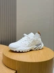 Чоловічі кросівки Louis Vuitton VNR білого кольору, текстиль flyknit, масивна підошва 41 розмір - зображення 3
