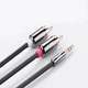 Кабель Ugreen AV116 3.5 mm to 2 RCA Audio Cable (5m) Black (10591) - изображение 2