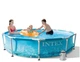 Бассейн каркасный Intex 208 NP круглый размер 305х76 см фильтр-насос 220-240 В объем 4485л. Blue (99253) - изображение 1