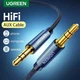 Кабель Ugreen AV112 3.5mm Male to 3.5mm Male 1m Blue (10685) - изображение 3
