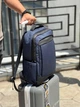 Рюкзак городской MSB 20л спортивный портфель современный универсальный Рюк 1111 (Синий) - изображение 2