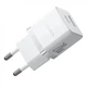 Мережевий зарядний пристрій Baseus Palm Fast Charger Type-C+USB 20W White (P10111608213-00) - зображення 3