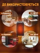Портативный тепловентилятор Handy Heater NEW + ПУЛЬТ, с таймером, дуйка, мини электрообогреватель керамический, комнатный, 400 Вт - изображение 4