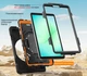 Протиударний чохол X-CASE з підставкою 360° та ремінцем для Samsung Galaxy Tab A11 (SM-X135, SM-X130) екран 8.7" дюйми - зображення 5