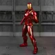 Фігурка Залізна Людина Марк 46 17 см рухлива іграшка Iron Man Civil War на підставці - зображення 2