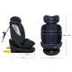 Автокрісло Kinderkraft i-Grow 2 Plus i-Size гр. 0+/1/2/3 0-36 кг Navy, 5902533929856 - зображення 10