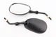 Зеркала для скутера Honda DIO каплевидные M8, длинная ножка, к-кт PRC - изображение 1