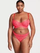 Комплект Wicked Unlined Lace Balconette Bra Кораловий 34С-S - зображення 4