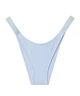 Купальник Triangle Shine Swim зі стразами,з шимером,Блакитний S - зображення 4