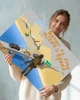 Патріотична картина - "Вабще не хочу їхати із Криму" Арт - 100х130 см - зображення 3