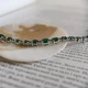 Серебряный браслет с натуральным агатом 6.338ct, вес изделия 9,92 гр (2205692) - изображение 6
