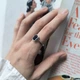 Серебряное кольцо с сапфиром nano 1.488ct, вес изделия 2,35 гр (2205999) - изображение 7