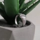Серебряное кольцо с фианитами 0.22ct, вес изделия 2,07 гр (2197805) - изображение 2