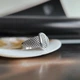 Серебряное кольцо с фианитами 0.22ct, вес изделия 2,07 гр (2197805) - изображение 5