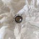 Серебряное кольцо с натуральным раухтопазом (дымчатым кварцем) 3.425ct, вес изделия 2,29 гр (2207276) - изображение 3