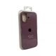 Чохол Silicone Premium case MagSafe з захистом камери та дисплея для iPhone 17 Full Protective bordo 4610 - изображение 6