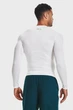 Чоловічий білий лонгслів UA HG Armour Comp Under Armour M 1361524-100 - изображение 3