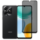 Защитное стекло Fiji Privacy для Honor X5c Plus антишпион Anti-peeping полная проклейка черный - изображение 1